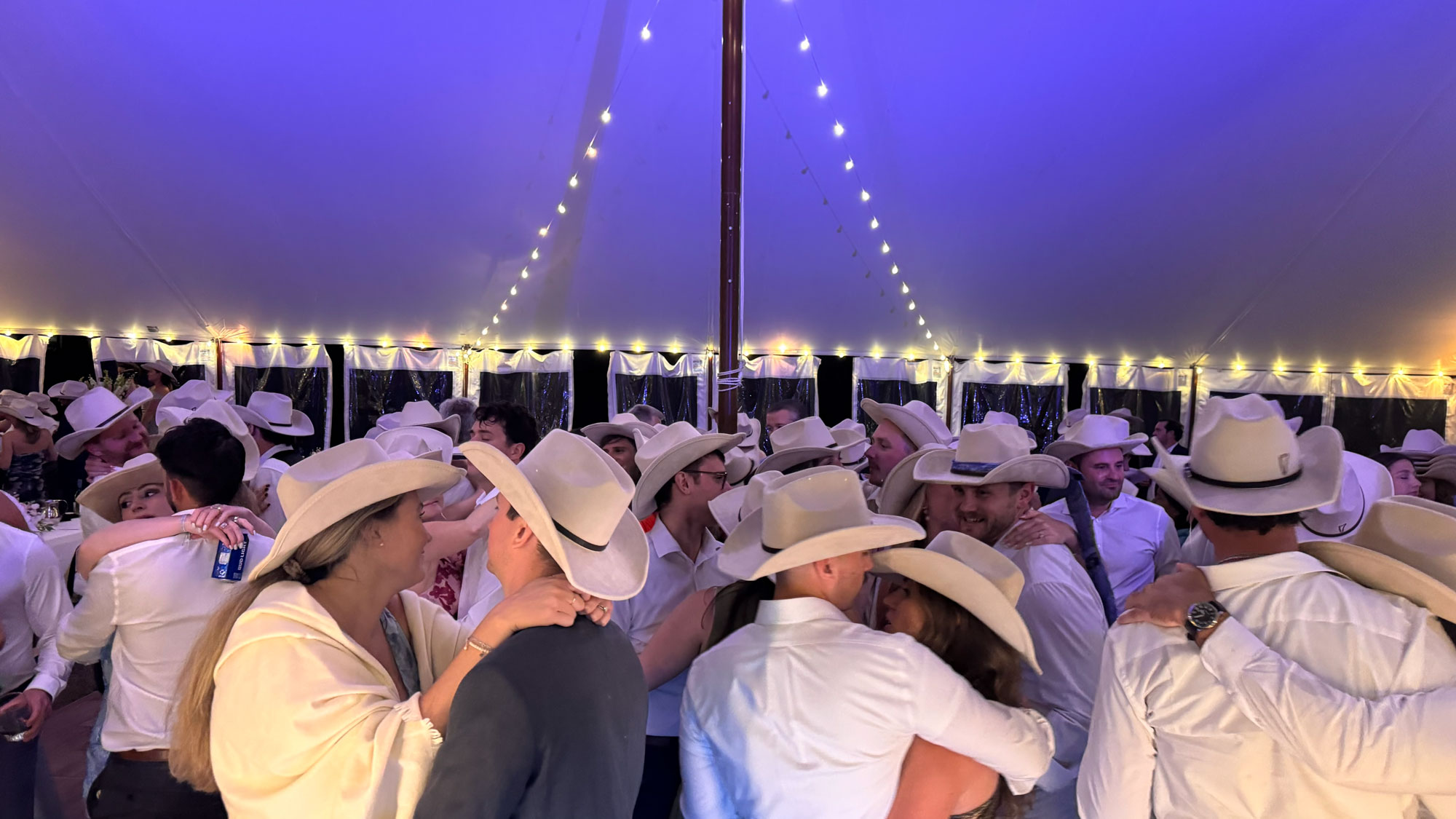 country wedding dance